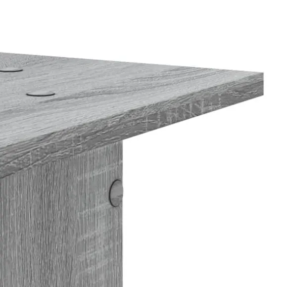 Plantestativer 2 stk. - Stabilt konstrueret træ | Farve: Grå sonoma-eg | Størrelse: 30x30x60 cm