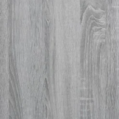 Plantestativer 2 stk. - Stabilt konstrueret træ | Farve: Grå Sonoma-eg | Størrelse: 30x30x95 cm