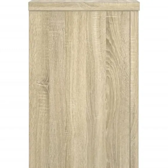 Plantestativer 2 stk. i konstrueret træ - Slidstærkt & stabilt | Størrelse: 20x20x30 cm | Farve: Sonoma-eg