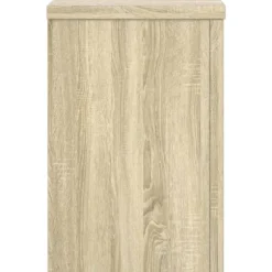 Plantestativer 2 stk. i konstrueret træ - Slidstærkt & stabilt | Størrelse: 20x20x30 cm | Farve: Sonoma-eg