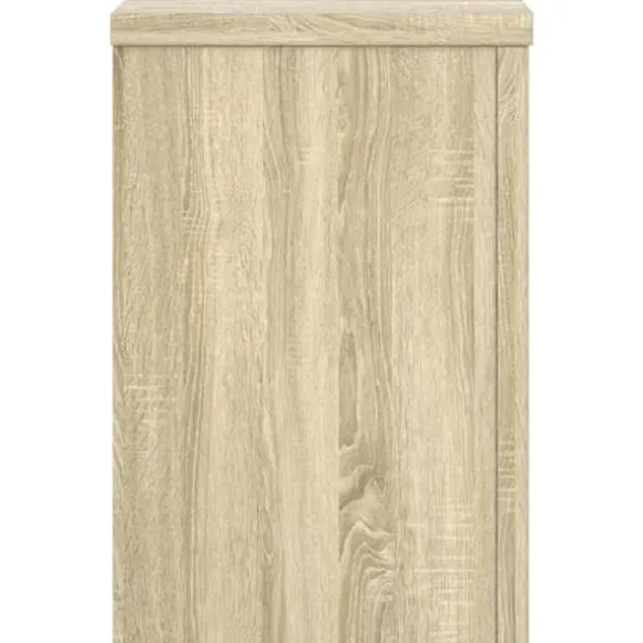 Plantestativer 2 stk. i konstrueret træ - Slidstærkt & stabilt | Størrelse: 20x20x30 cm | Farve: Sonoma-eg