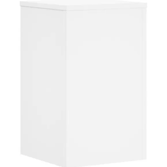 Plantestativer 2 stk. til indendørs brug - Konstrueret træ | Størrelse: 30x30x50 cm | Farve: Hvid