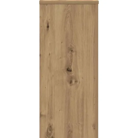 Plantestativer i 2 stk. - Stabilt og slidstærkt funktionelt design | Størrelse: 30x30x70 cm | Farve: Egetræsfarvet