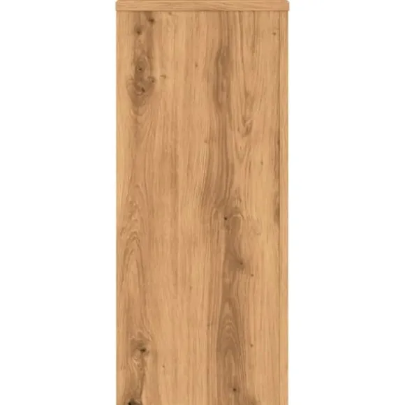 Plantestativer i 2 stk. - Stabilt og slidstærkt funktionelt design | Størrelse: 30x30x70 cm | Farve: Egetræsfarvet