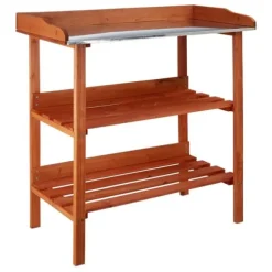 Plantningsbord, 87.5x91.8x41.5 cm, Orange