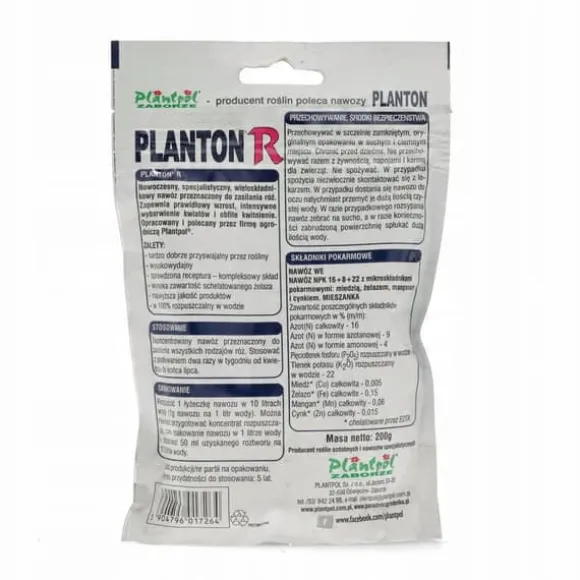 PLANTON R Multikomponentgødning til roser 200 g