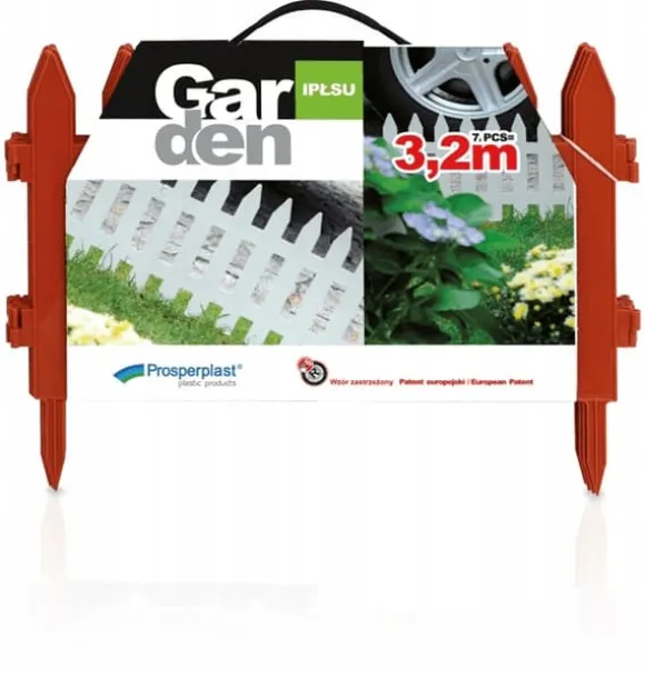 Plastikhegn 3,2 m terrakotta