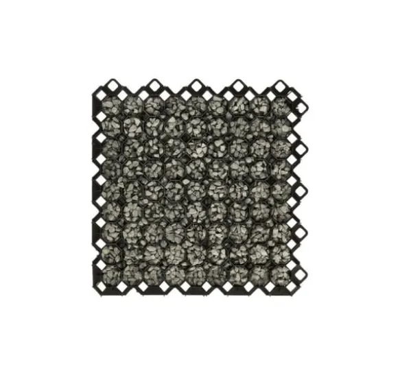 Plastudlægger MULTI GRID sort, højde 40mm / 600x600mm
