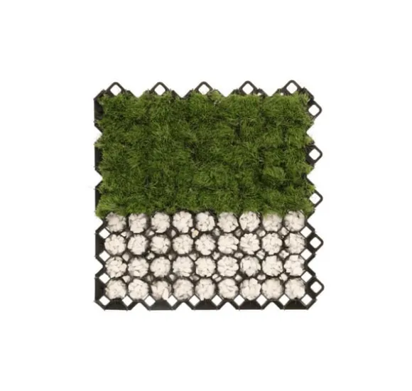 Plastudlægger MULTI GRID sort, højde 40mm / 600x600mm