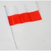 Polens hvide og røde flag 12 stk. 15,5 x 21,3 cm | 0011