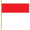 Polsk flag sæt med 20 stk