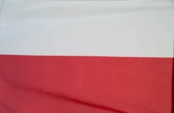 Polsk flag 112x75 hvid og rød