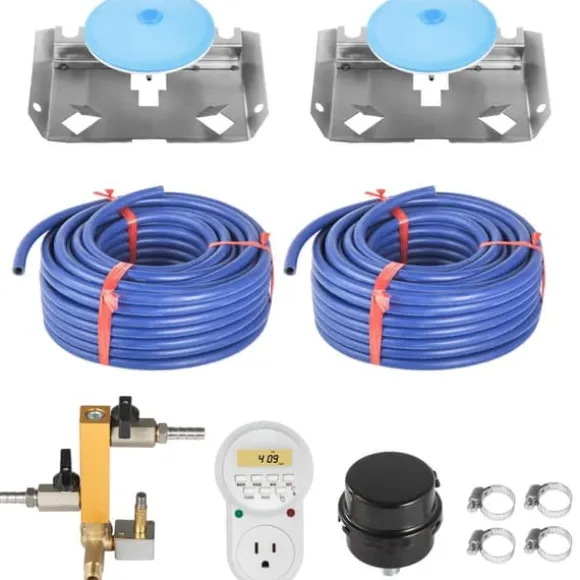 Pond belufter med 3/4 HK samt 2x100' rør og 2x10" diffusorer til optimal iltning af søer.