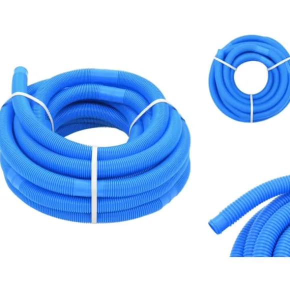 Pool – rengøringsslanger - Living poolslange 32 mm 15,4 m blå
