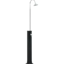 Pool & spa – tilbehør - Living soldrevet bruser 214 cm 20 l sort