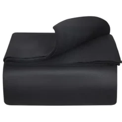 Pool Liner Underlag, Oval, 457x914 cm, Sort, Geotekstil Materiale