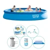 Pool med tilbehør - 6 stk - Intex Easy Set Rund 457x84 cm