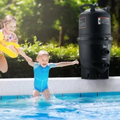 Pool Patron Filter I/Over jorden, Svømmebassin Filtrering 40 Kvm, Holdbart Materiale, Høj Filtreringseffektivitet