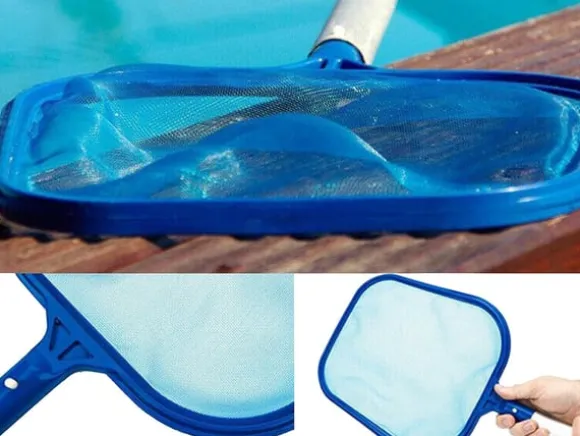 Pool rengøringsnet samler opsamler