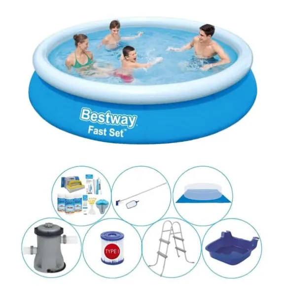 Pool Super Deal - Bestway Fast Sæt 366x76 cm