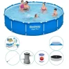 Pool Super Sæt - Bestway Steel Pro Rektangulær 396x84 cm