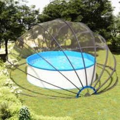 Poolovertræk - Living poolkuppel 559x275 cm