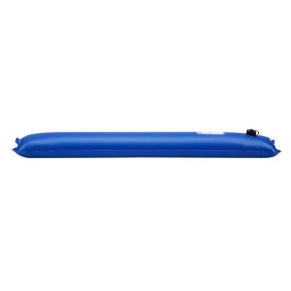 Poolovertræks vandposer, 6 pakker, 1220mm, Enkeltkammer vandslanger, PVC, Lækagesikre, Blå