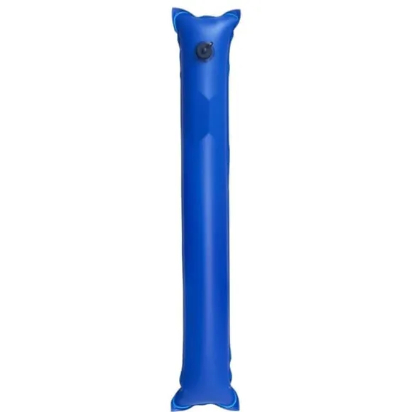Poolovertræks vandposer, 6 pakker, 1220mm, Enkeltkammer vandslanger, PVC, Lækagesikre, Blå