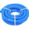 Poolslange 32 mm - 6,6 m - UV-bestandig og holdbar | Farve: Blå