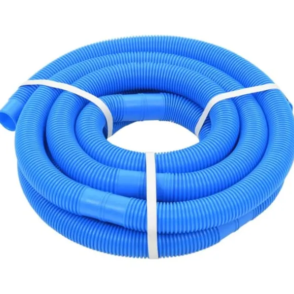 Poolslange 32 mm - 6,6 m - UV-bestandig og holdbar | Farve: Blå