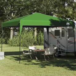 Pop-up canopy telt - Holdbart udendørstelt | Farve: Grøn | Størrelse: 300x300 cm