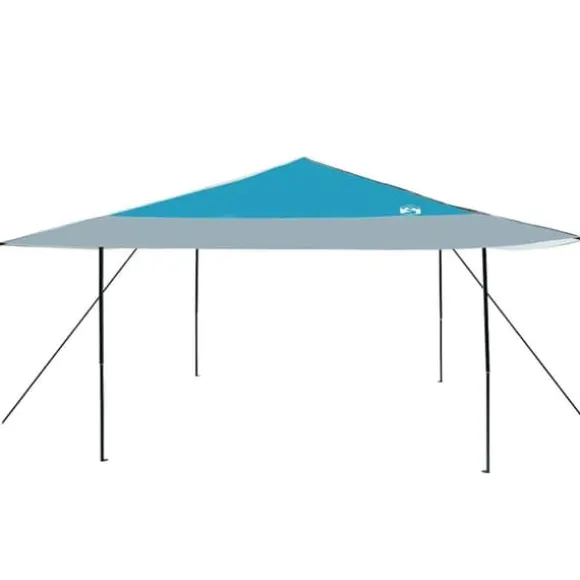 Pop-up canopy telt - Rummeligt udendørs skyggetelt | Farve: Blå | Størrelse: 400x400 cm