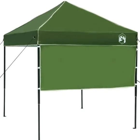 Pop-up canopy telt - Udendørs festtelt | Farve: Grøn | Størrelse: 200 x 200 cm