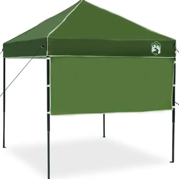 Pop-up canopy telt - Udendørs festtelt | Farve: Grøn | Størrelse: 200 x 200 cm