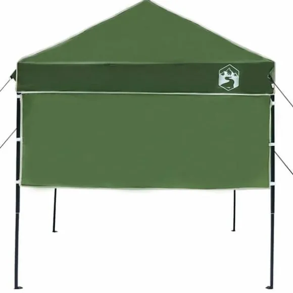 Pop-up canopy telt - Udendørs festtelt | Farve: Grøn | Størrelse: 200 x 200 cm