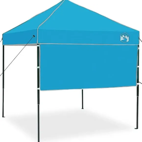 Pop-up festtelt 200x200 cm - Holdbart stof | Farve: Blå