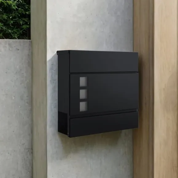 Postkasse – Klassisk design – Sort