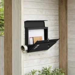 Postkasse – Klassisk design – Sort