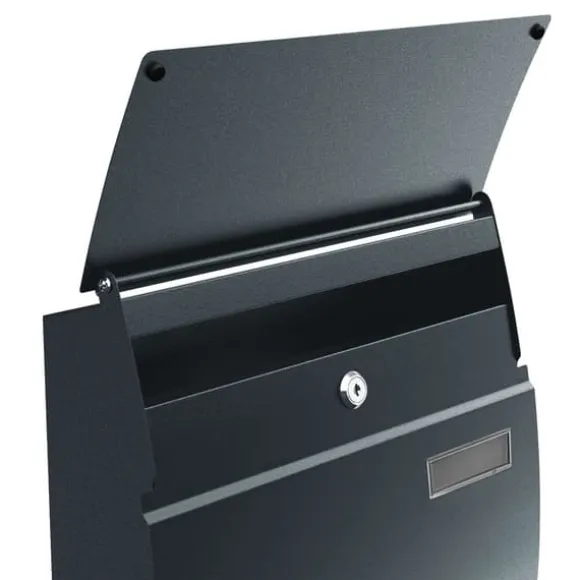 Postkasse, 32x10x45 cm, Antracit