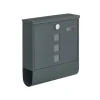 Postkasse, 11x37x37 cm, Antracit