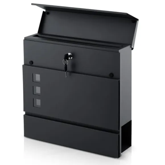 Postkasse 37x37x10,5 cm antracit HM-863