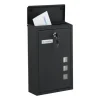 Postkasse, 40x25x11,5 cm, jern