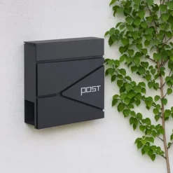 Postkasse, 38x37x12 cm, Metal