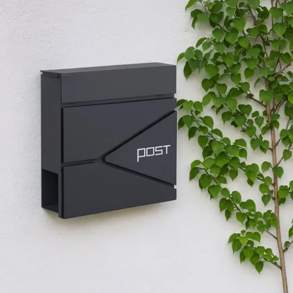 Postkasse, 38x37x12 cm, Metal