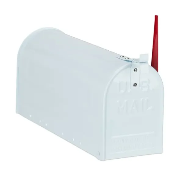 Postkasse, 25x19x52.5 cm, Sølv