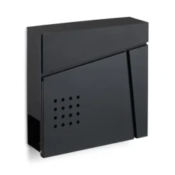 Postkasse, 37x37x11 cm, Sort