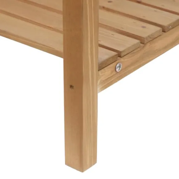 Pottebord, 117x45x121 cm, Natur