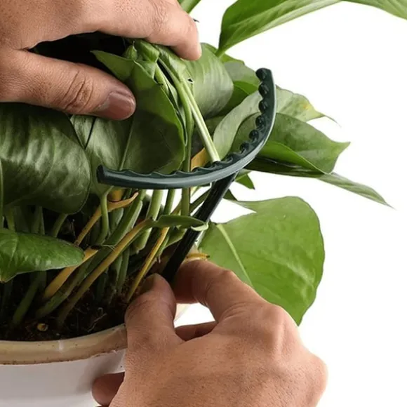 Pottestøtte - Støtte til planter & blomster - 4 dele sæt - 14 cm