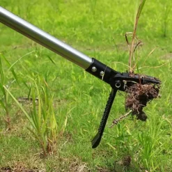 Praktisk og praktisk ukrudtsfjerner med fodstøtte 100cm