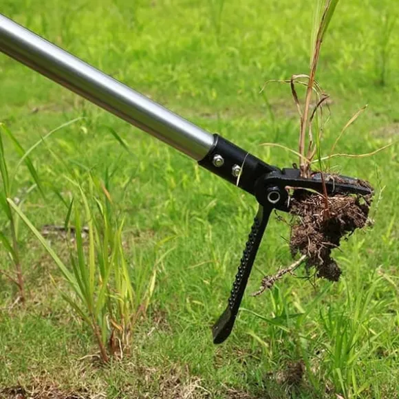 Praktisk og praktisk ukrudtsfjerner med fodstøtte 100cm